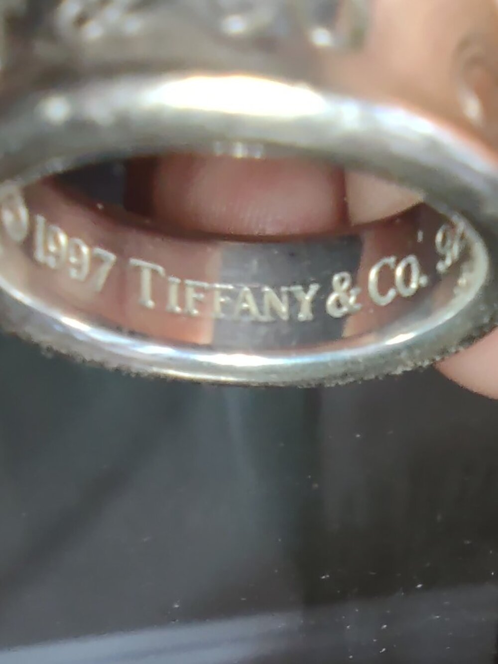 Tiffany & Co. Tiffany 1837 Ring in Silver, Size 5 - Picture 4 of 10